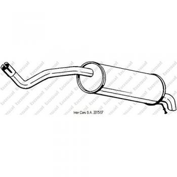 Bosal 227-051 Silenziatore posteriore