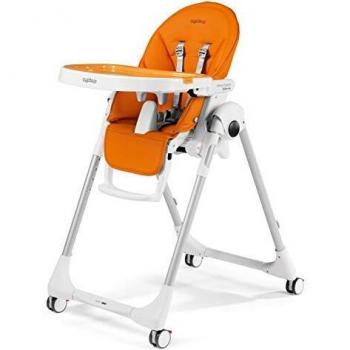 Peg Perego Prima Pappa Follow Me, chaise haute, Orange