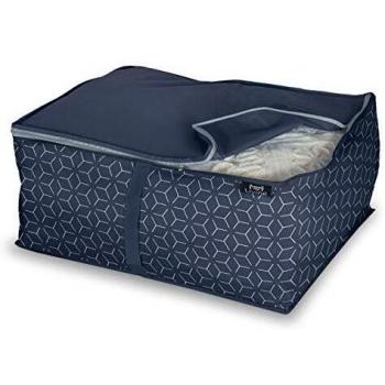 Sacca per coperte Domopak Living Metrik 55x45x25 cm verde