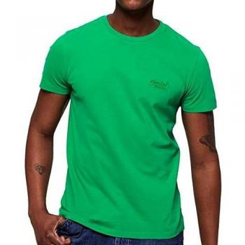 T-Shirt Superdry Orange Label Lite, Uomo, Verde