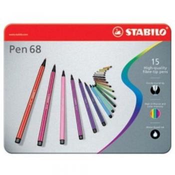 STABILO Pennarelli stabilo Pen 68 scatola da 15 pz