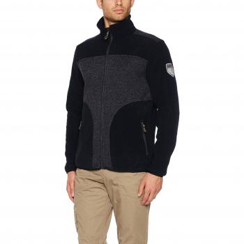 CMP Herren Fleece-Strickjacke Asphalt, 54 (Size)