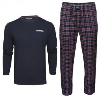 Tommy Hilfiger Pyjama Set Dunkelblau für Männer