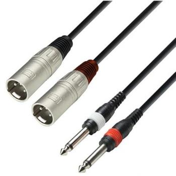 Câble StudioSync 1,5 m – 2 XLR mâles / 2 Jack 6,35 mm