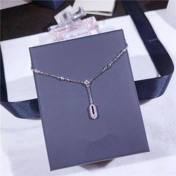 Denean 100% Sterling Silver 925 Move Diamond Foot Chain