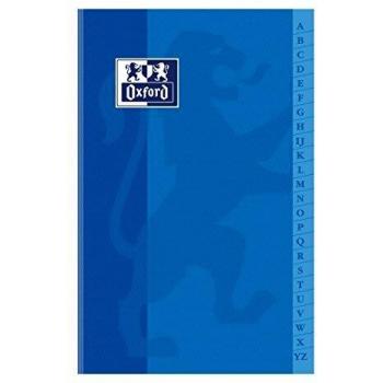 Répertoire alphabétique Oxford 11x17cm 192 pages broché petits carreaux 5x5