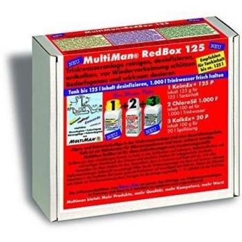 MultiMan MultiBox RedBox 125 Trinkwasser Desinfektion