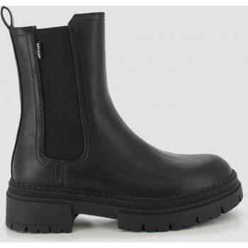 Calzado de mujer: botines Chelsea negros con plataforma y cierre lateral (marca Blogger Montreal)