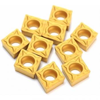 10Pcs CCMT060204-HM YBC251 Carbide Tool Inserts
