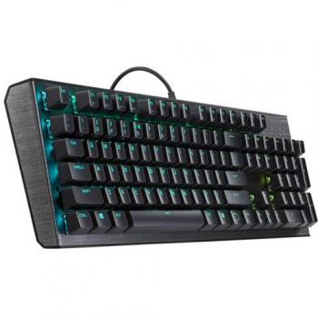 Cooler Master Tastiera Gaming USB MasterKeys CK530 RGB Blu Retroilluminata Colore Nero (Layout Italiano)