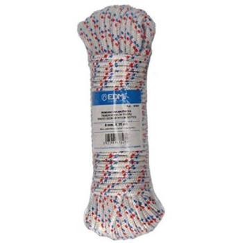 Madeja trenzado nylon 25m blanco pintas edm