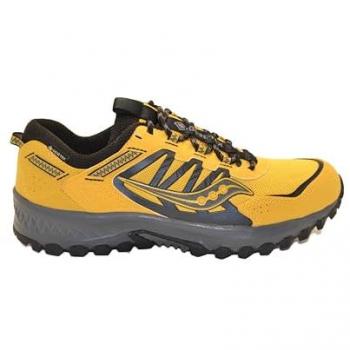 Saucony Herren Trekkingschuhe Grid Peak GORE-TEX Gelb 45