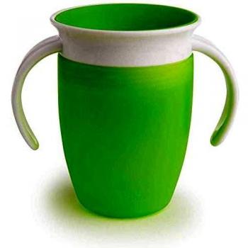 Munchkin 207 ml Trinklernbecher 360° – Grüne, sicherer Begleiter