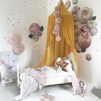 Nursery Shield Soft Curtain Cot Drape