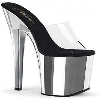 RADIANT‑701 C/SCH – Pleaser Damen-Sandale mit Anti‑Slip‑Sohle
