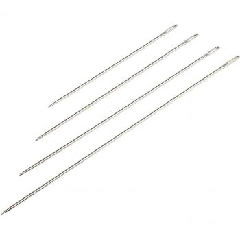 Sewing Pro 4‑Pack Long Needles for Craft & Repair