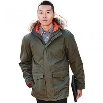 Regatta Men’s Classic Dark Khaki Parka, Size M