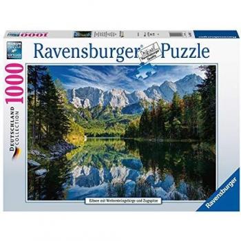 Puzzle Ravensburger Lago di Eibsee in Germania 1000 pezzi