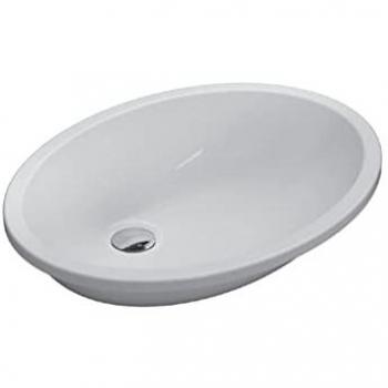 Lavabo bajo encimera Globo 57x43 cm Blanco VA018BI