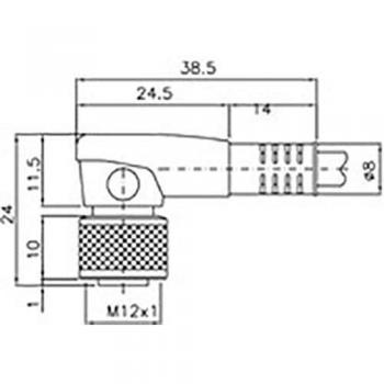 Cavo di collegamento unico Datalogic 95A251240