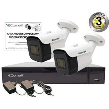 COMELIT AHDVR004S02A Kit de surveillance AHD 4 entrées HDD 1 To
