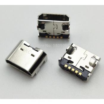 10pcs Micro USB Mini connector Jack socket Dock Connector Charging Port for LG Intuition V510