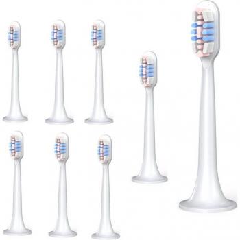 8pcs Ultrasonic Replacement Toothbrush Heads for Xiaomi T300 T500