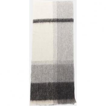 Sciarpa Tartan Bianco-Nero Barbour Donna UNI
