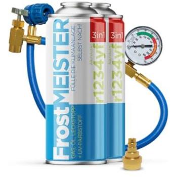 FROSTMEISTER 3en1 Kit de Recharge Climatisation
