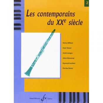 Partitions classique BILLAUDOT LES CONTEMPORAINS ECRIVENT POUR LES INSTRUMENTS A VENT CLAR. 2