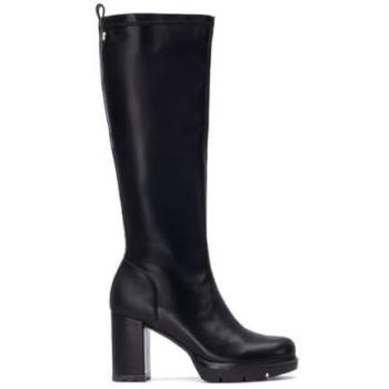 Bottes Femme Xti 144736 – Noir, 5 à 8 cm, fermeture éclair