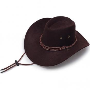 Sombrero Occidental de Cuero Sintético