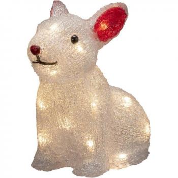 LED Osterhase aus Acryl mit 6h/9h Timer-Funktion