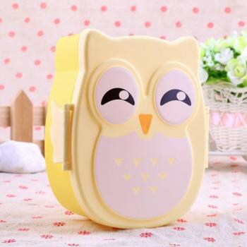 Microwaveable Owl Bento Set