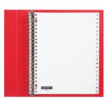 Barres Quantore 23 mm 20 éléments, alphabet blanc PP