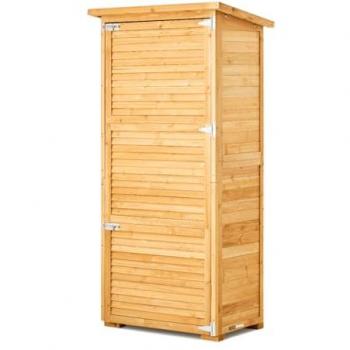VEVOR Dachboden‑Schuppen 800 × 500 × 1620 mm – wasserdichter Schließfach für Terrasse