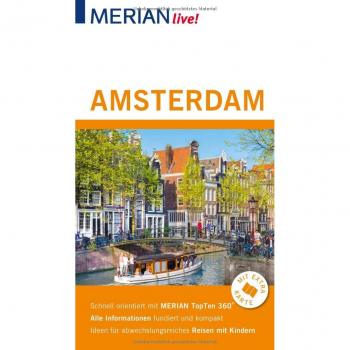 MERIAN live! Reiseführer Amsterdam: Mit Extra-Karte zum Herausnehmen