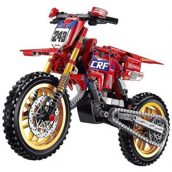 Bloques de Construcción de Motocicleta CRF para Niños