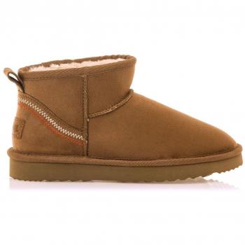 Botines de caña baja Mustang para mujer con forro de pelo