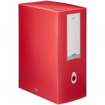 Fellowes Scatola Progetto Plus U215RO, Rosso, Dorso 15 cm
