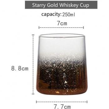 Taza de Vidrio para Huevo con Diseño de Estrella