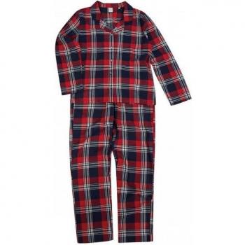 Camicetta notturna SF M rosso-blu