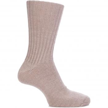 Unisex Mohair Ribbed Socks with Cushioning