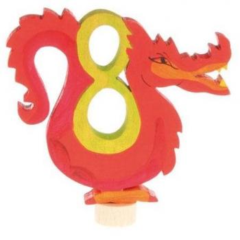 Grimm’s Drache 8: Zahlen-Design-Stecker