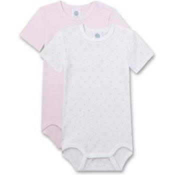 Confezione doppia Body Sanetta bianco