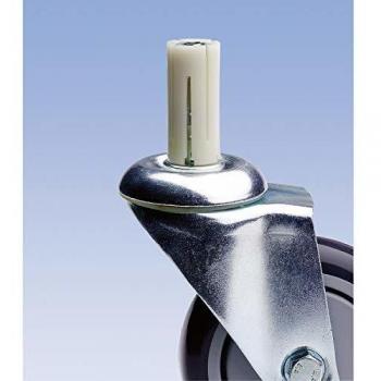 Expander-Rohrbefestigung Proroll, 4 Stück, für Rundrohr, Innen-Ø 24-27 mm