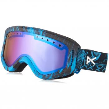 Burton Jungen‑Tracker Snowboard‑Glas – Sulley Blau-Amber, Einheitsgröße