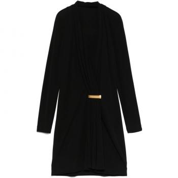 Tom Ford Women's Black Mini Cocktail Dress – ABJ835 (Size 42)