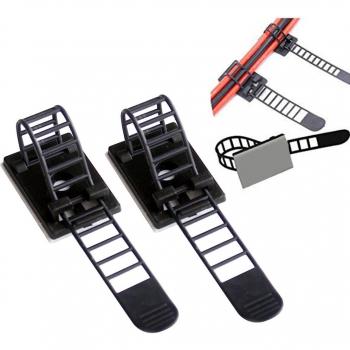 FlexClamp 20-Piece Nylon Cable Management Clips