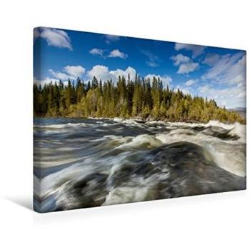 CALVENDO Textildruck 45 × 30 cm – Wasserlauf‑Format (Schweden)